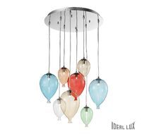 Подвесная люстра Ideallux CLOWN SP8 COLOR_IL