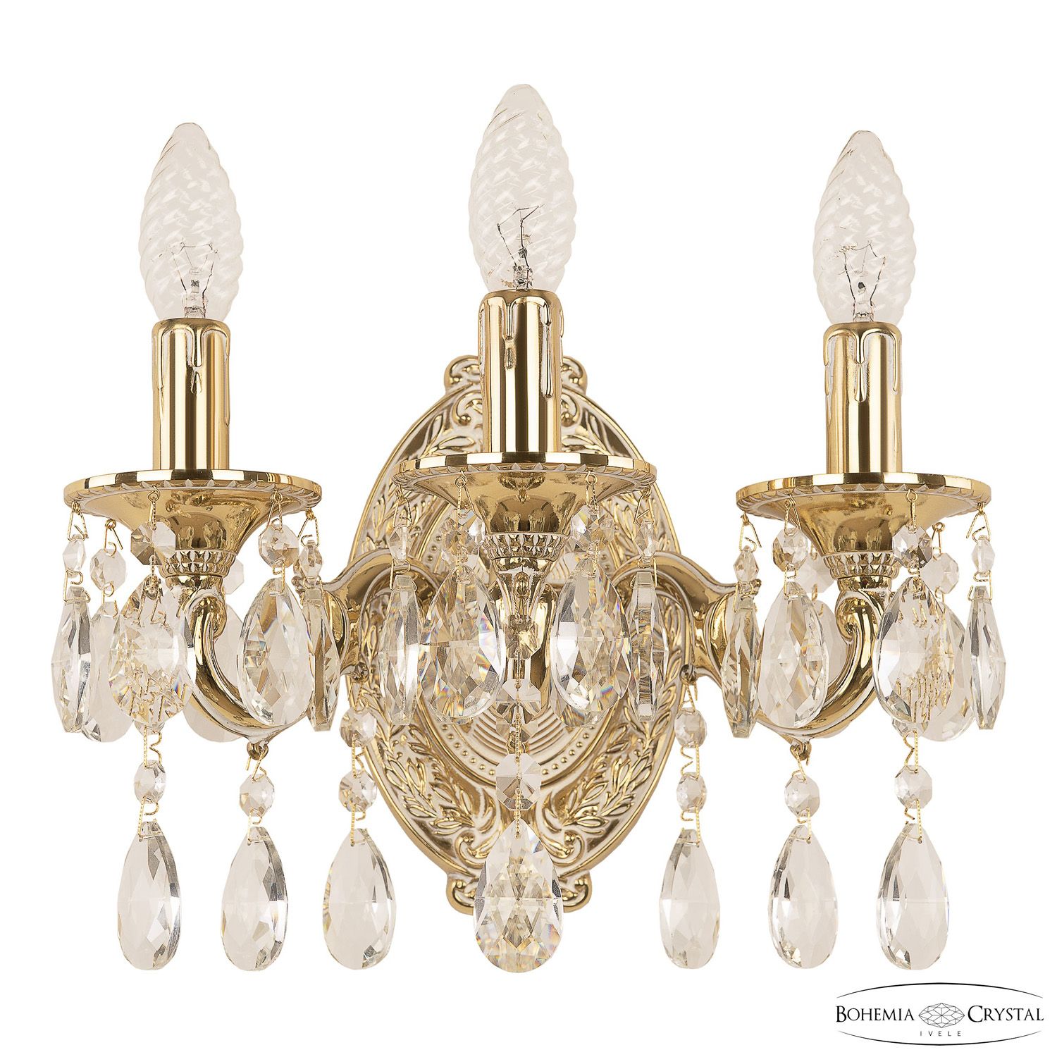 

Бра Bohemia Ivele Crystal 7301B10/3/125 A GW, 7301B10/3/125 A GW