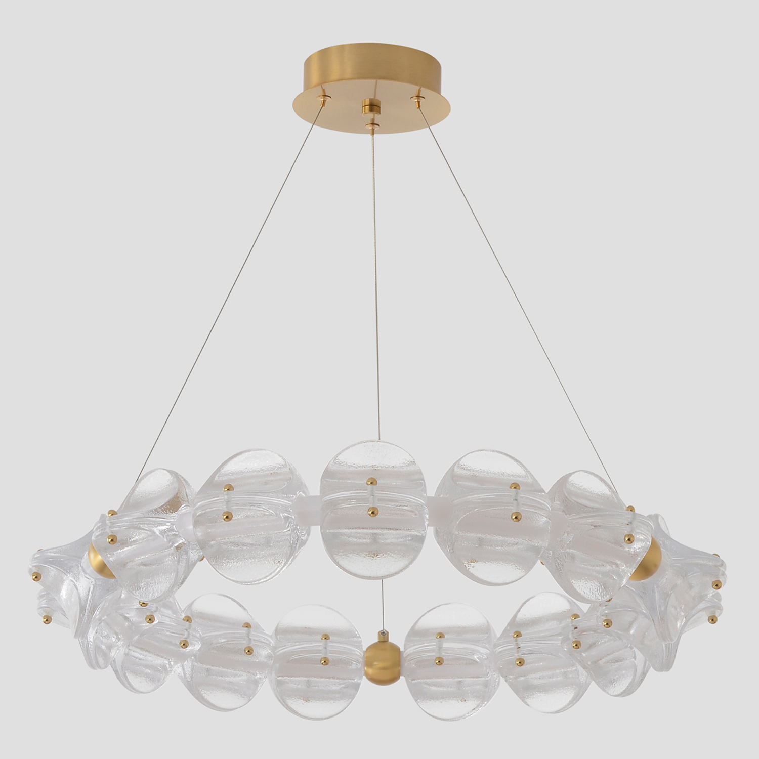 Подвесная люстра Crystal Lux RICH SP38W LED_CR