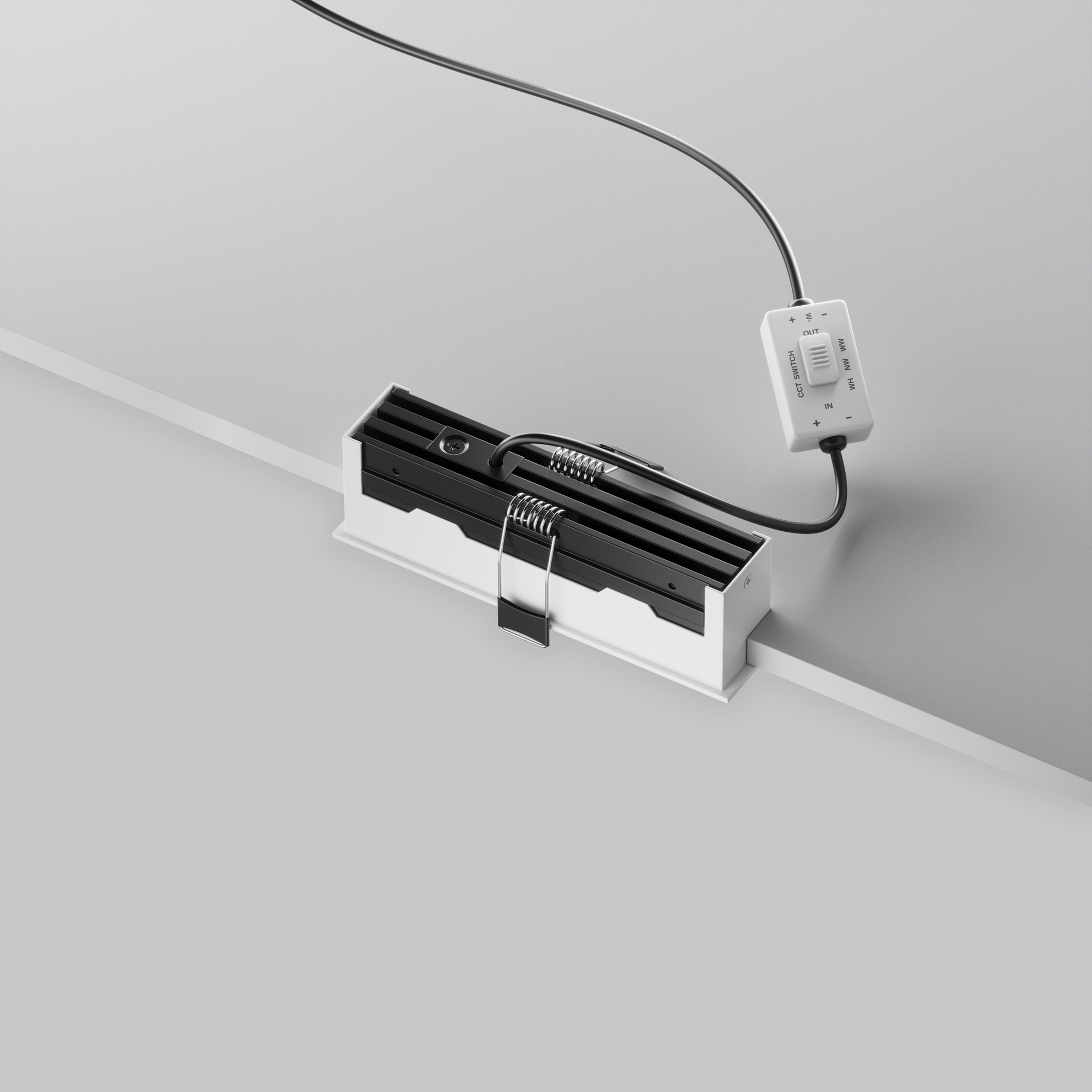 Встраиваемый светильник Maytoni Basis DL066-12W3-6K-W_MY