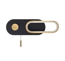 Настенный светильник ArteLamp LUCAS A2602AP-10BK