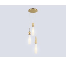 Подвесной светильник с травертином Ambrella Light HIGH LIGHT Ceramo Modern LH75367_AMB