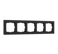 Рамка на 5 постов (черный) Hummer a052531_WR