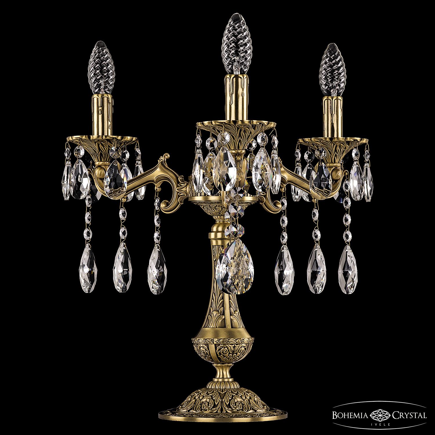 

Настольная лампа Bohemia Ivele Crystal Verona 72102L/3/125 A FP, 72102L/3/125 A FP