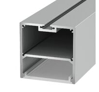 Алюминиевый профиль Design LED LS 5050, 2500 мм, анодированный 00-00010368_SW