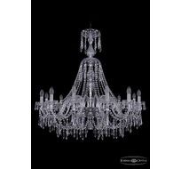Хрустальная люстра Bohemia Ivele 1403/12/360/XL-100 Ni_BI