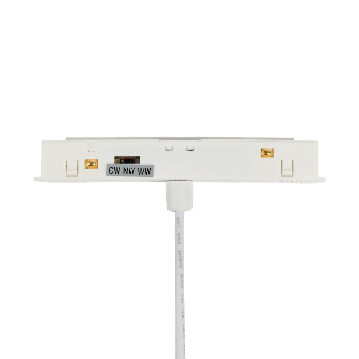 Трековый магнитный светодиодный светильник 20W 48V 3000-4000-6500K MyFar MT0223-10W3K-S-W