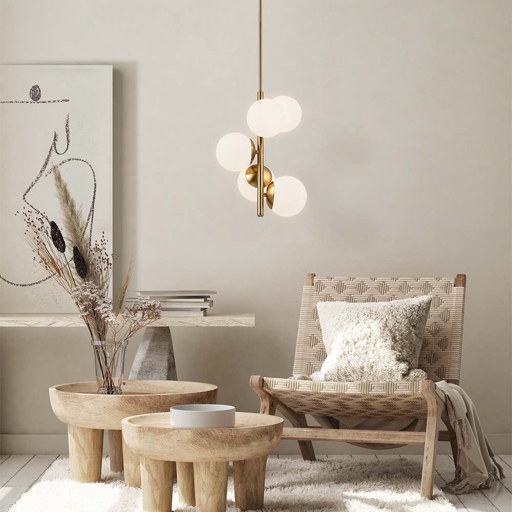 Подвесная люстра Freya Zing FR5199PL-05BS1_MY