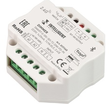 INTELLIGENT Диммер SMART-0-10V-301-72-DIM-PD-IN (230V, 1x20mA, TUYA BLE, 2.4G) (IARL, IP20 Пластик, 5 лет) 037345 Arlight 037345_ARL