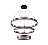 Подвесная люстра Crystallux FERNANDO FERNANDO SP158W LED D400+600+800 COFFEE/BLACK_CR