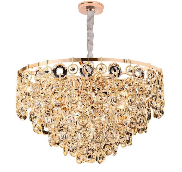 Подвесная люстра Newport 5265+11/C gold