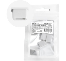 Заглушка без отверстия для профиля CAB251, LD376 Feron 48251_FR