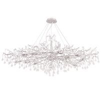 Подвесная люстра Crystallux REINA REINA V2 SP16 L1500 SILVER PATINA_CR