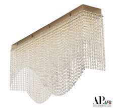 Каскадная люстра APL LED Sicilia SH512.2.100.B.Ni.4000_BI