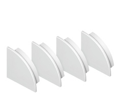 Заглушка для углового круглого алюминиевого профиля GP2100 комплект 4шт Ambrella Light ILLUMINATION GP8460_AMB