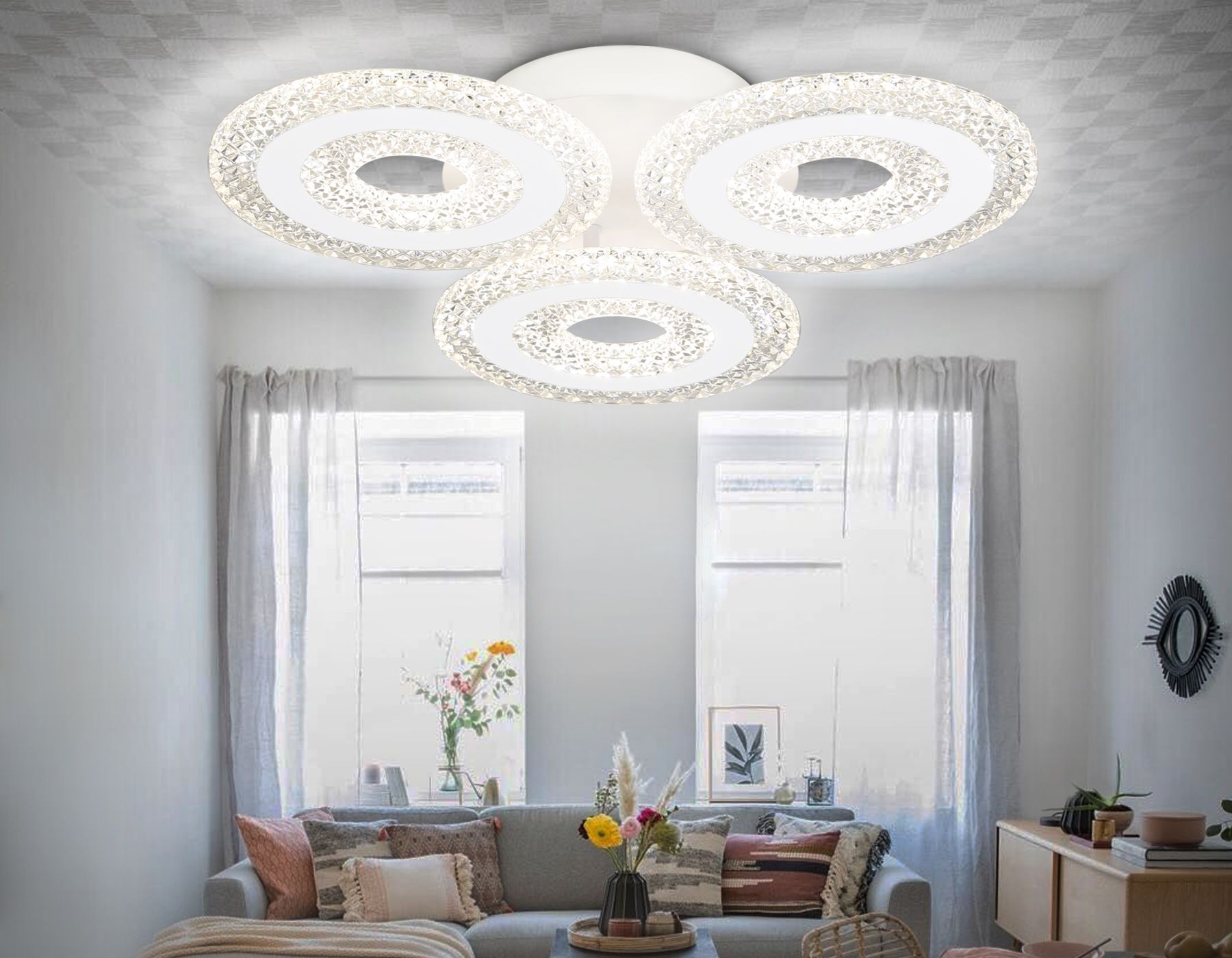 Потолочная люстра Ambrella light с пультом Original FA4001_AMB