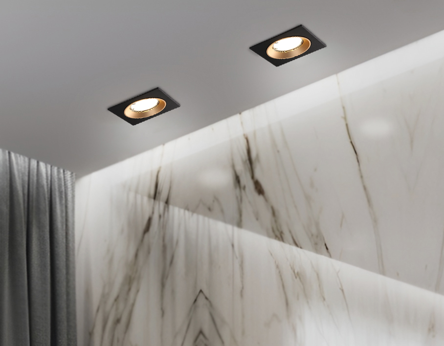 Встраиваемый точечный светильник MR16 Ambrella Light TECHNO SPOT A8927_AMB