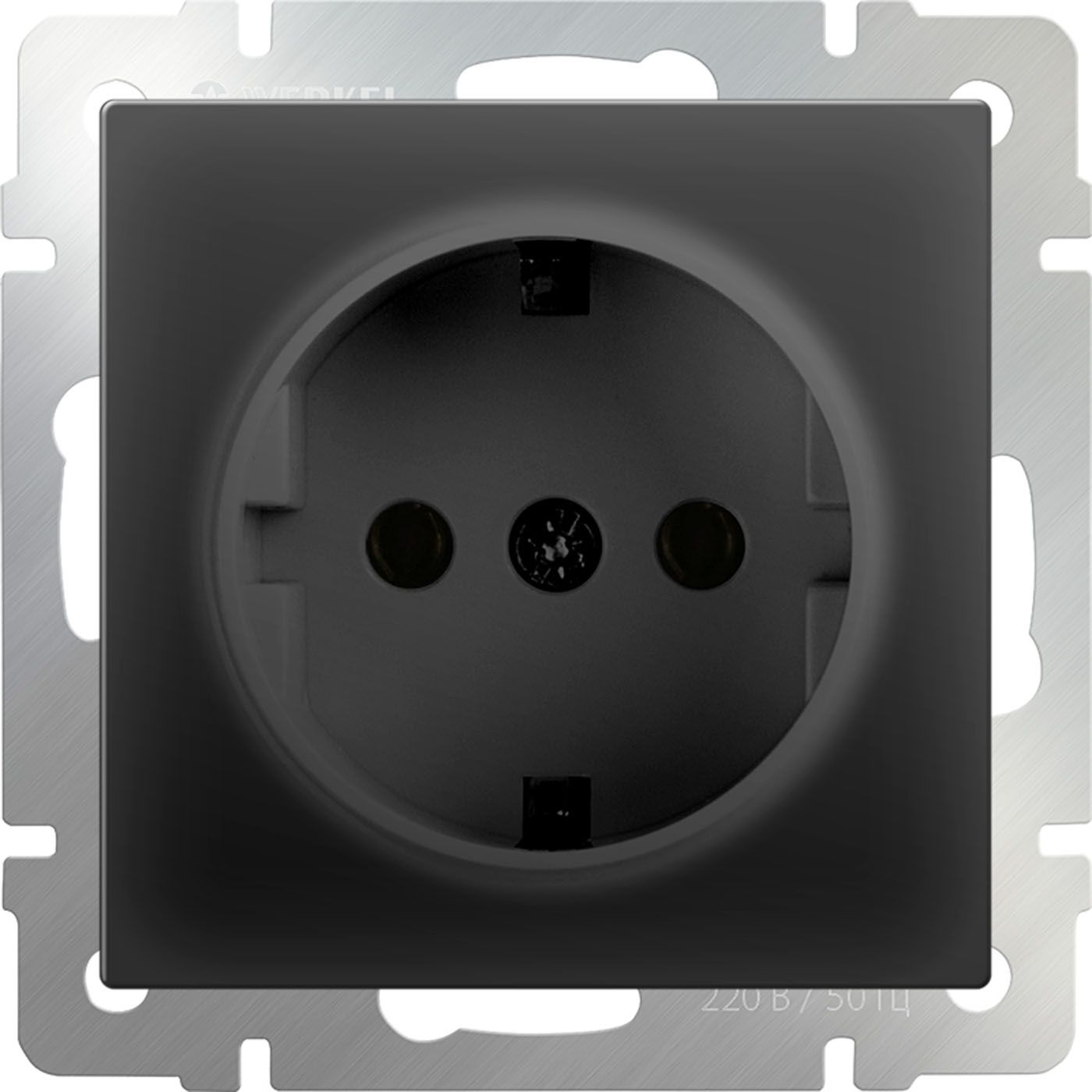 Розетка с заземлением Werkel WL08-SKG-01-IP20 a051600_WR