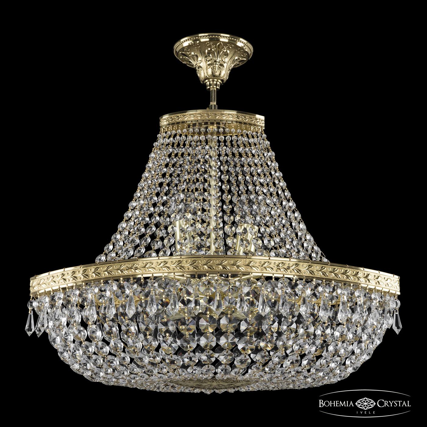 

Хрустальная люстра Bohemia Ivele 19013/H1/55IV G, 19013/H1/55IV G