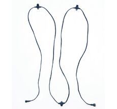 Комплект подключения с 3 коннекторами 24V, Длина 3м, Провод Черный ПВХ SLL3-11-1