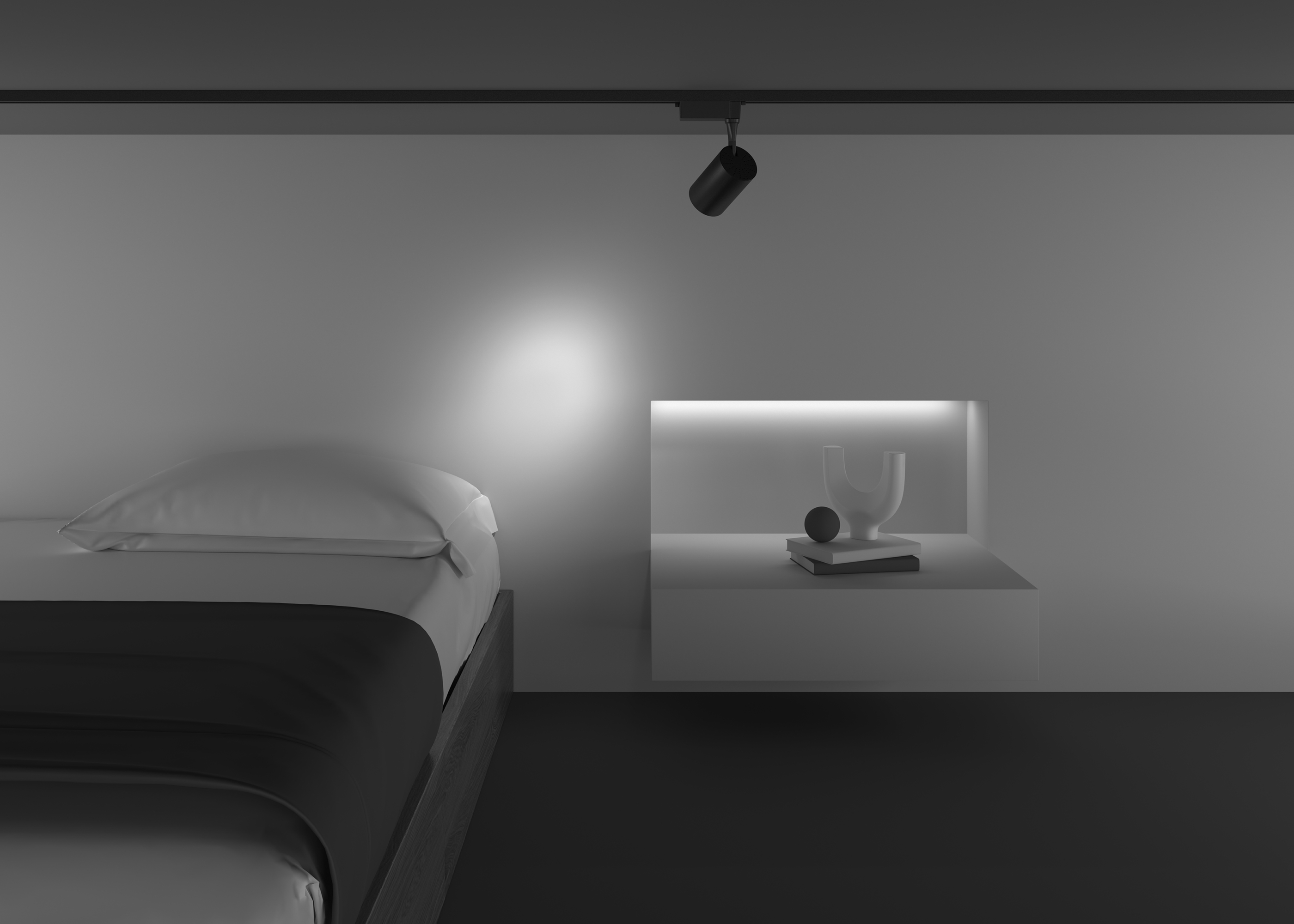 Трековый светильник Maytoni Technical Vuoro TR003-1-10W3K-S-B_MY