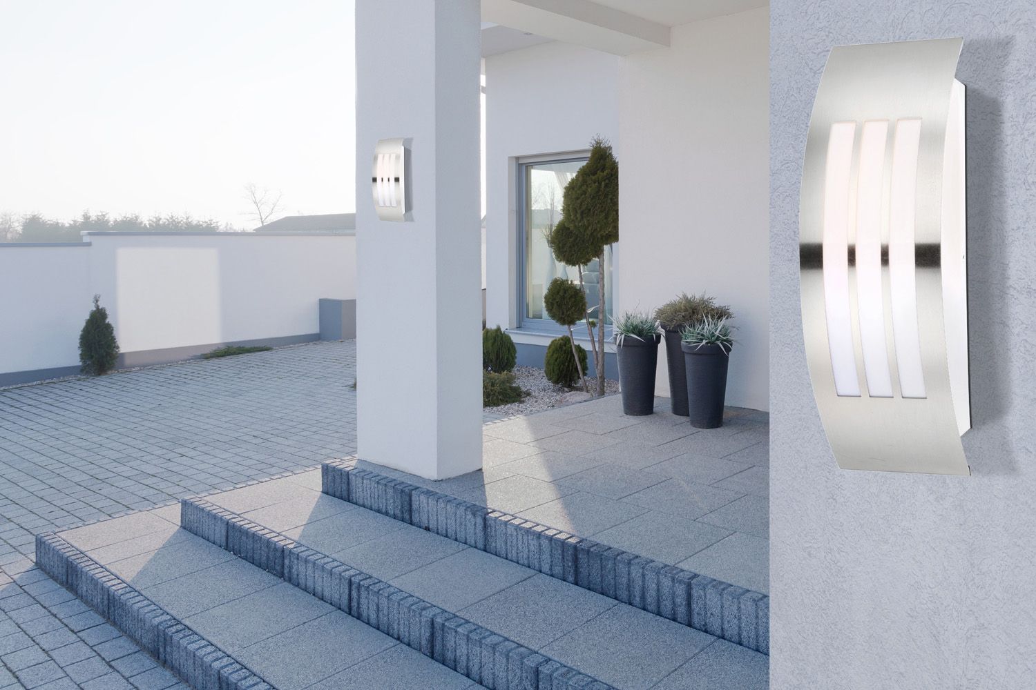 Уличный настенно-потолочный светильник Cornus 32094_GL