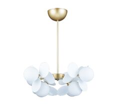 Потолочная люстра Loft IT на штанге Matisse 10008/8 white_LF