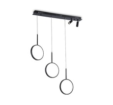 Подвесная люстра Ambrella light с пультом Line FL5278_AMB