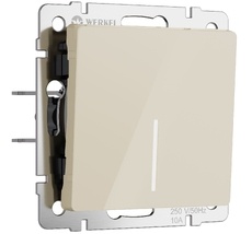 Выключатель одноклавишный с подсветкой Werkel a064053_WR