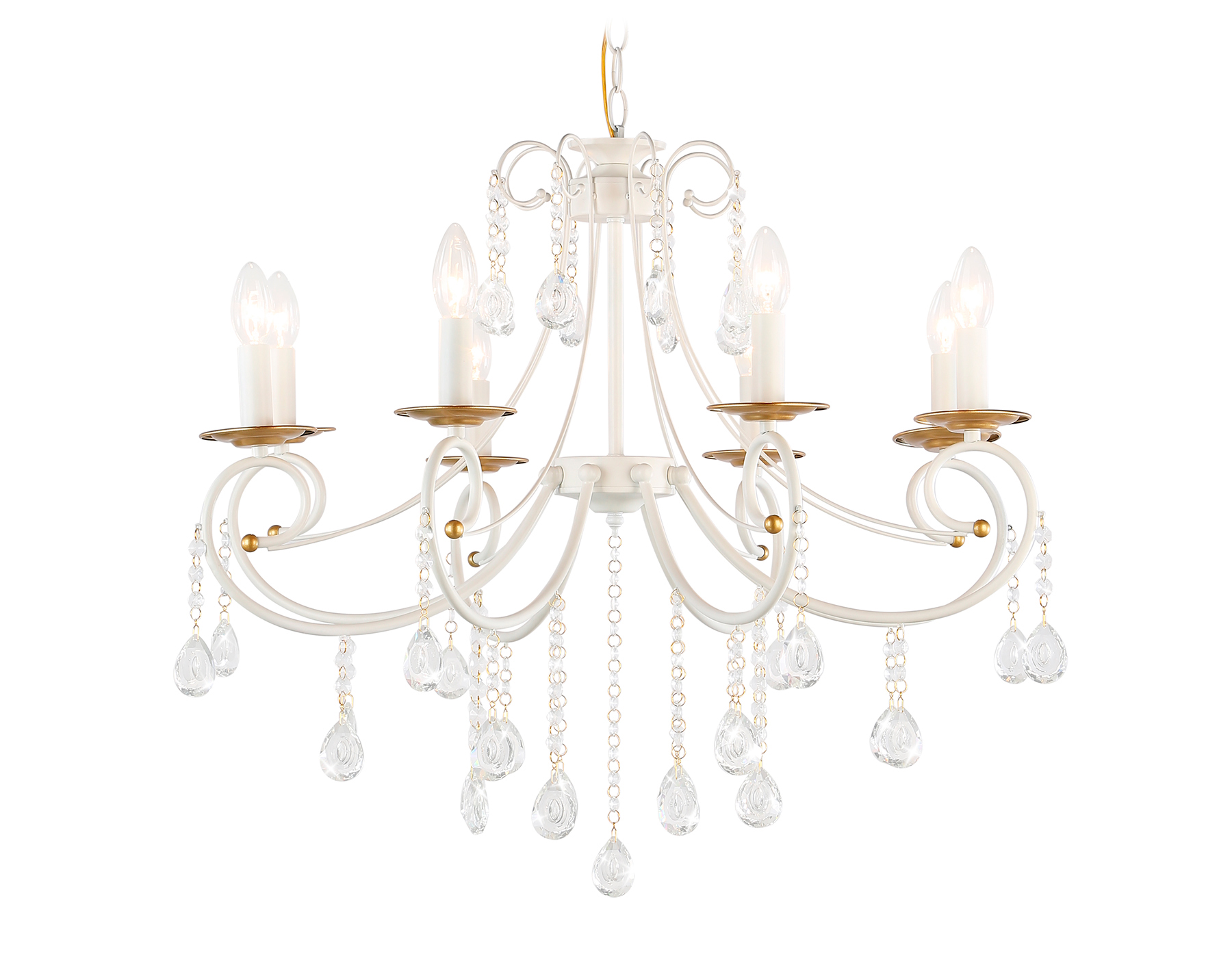 Подвесная люстра с хрусталем Ambrella Light TRADITIONAL TR4917_AMB