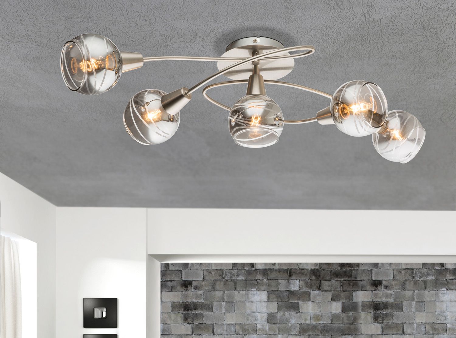 Потолочная люстра Globo Roman 54348-5_GL