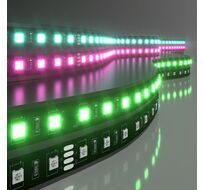 Лента светодиодная 24V 14,4W 60Led 5050 IP20 RGB, Black, 5м a053681_ES