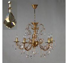 Хрустальная люстра Ambiente Ambient 8888/5 AB Honey Leaf_BZ