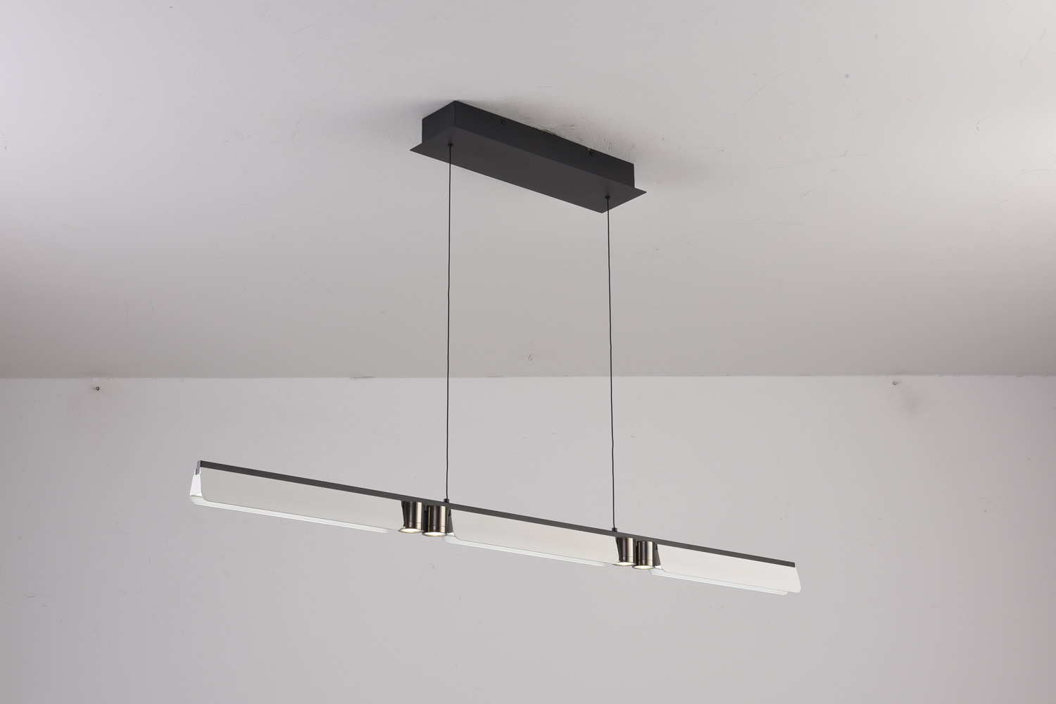 Подвесной светильник iLedex Vision 9309D-1200-2 WH+BK_IX