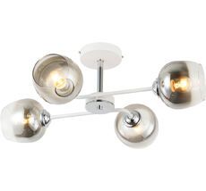 Люстра потолочная на штанге E27*60W White/Chrome Escada 1177/4P_ESC