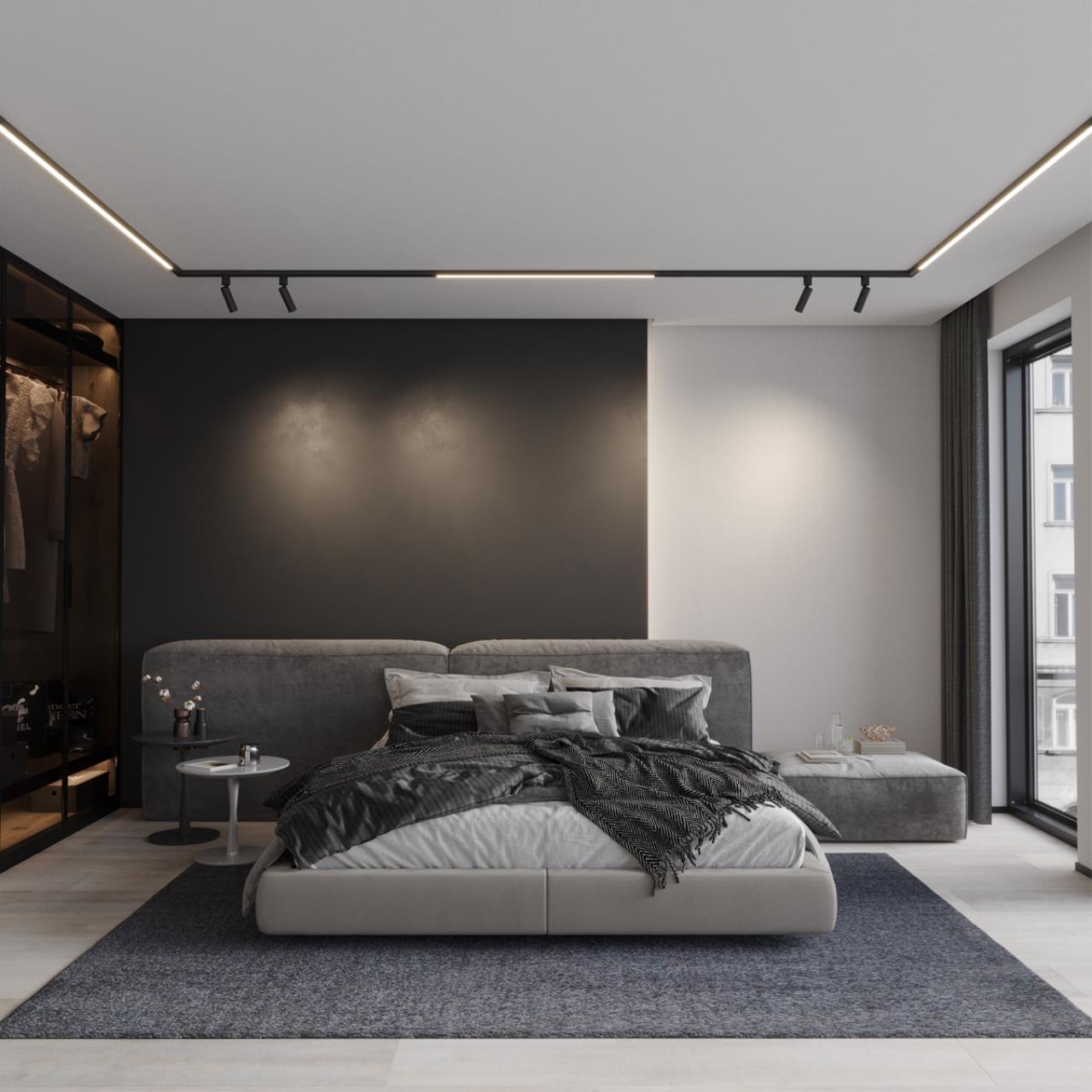 Трековый светильник диммируемый со сменой цветовой температуры (управление - пульт ДУ/ приложение Smart Life) NOVOTECH GLAT 359370