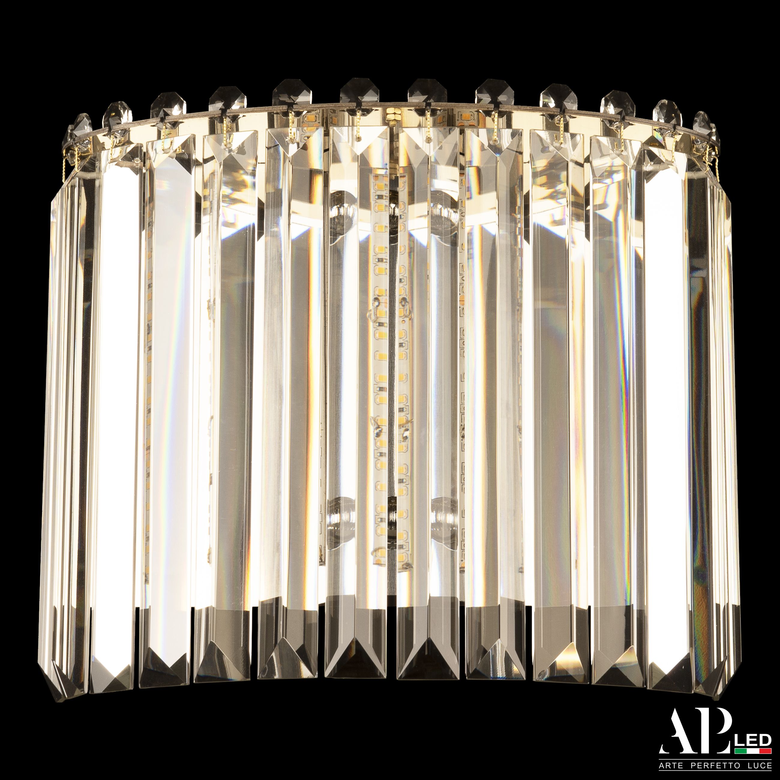 Настенный светильник APL LED Sicilia SH500.B7.25-20.A.Gd.3000_BI