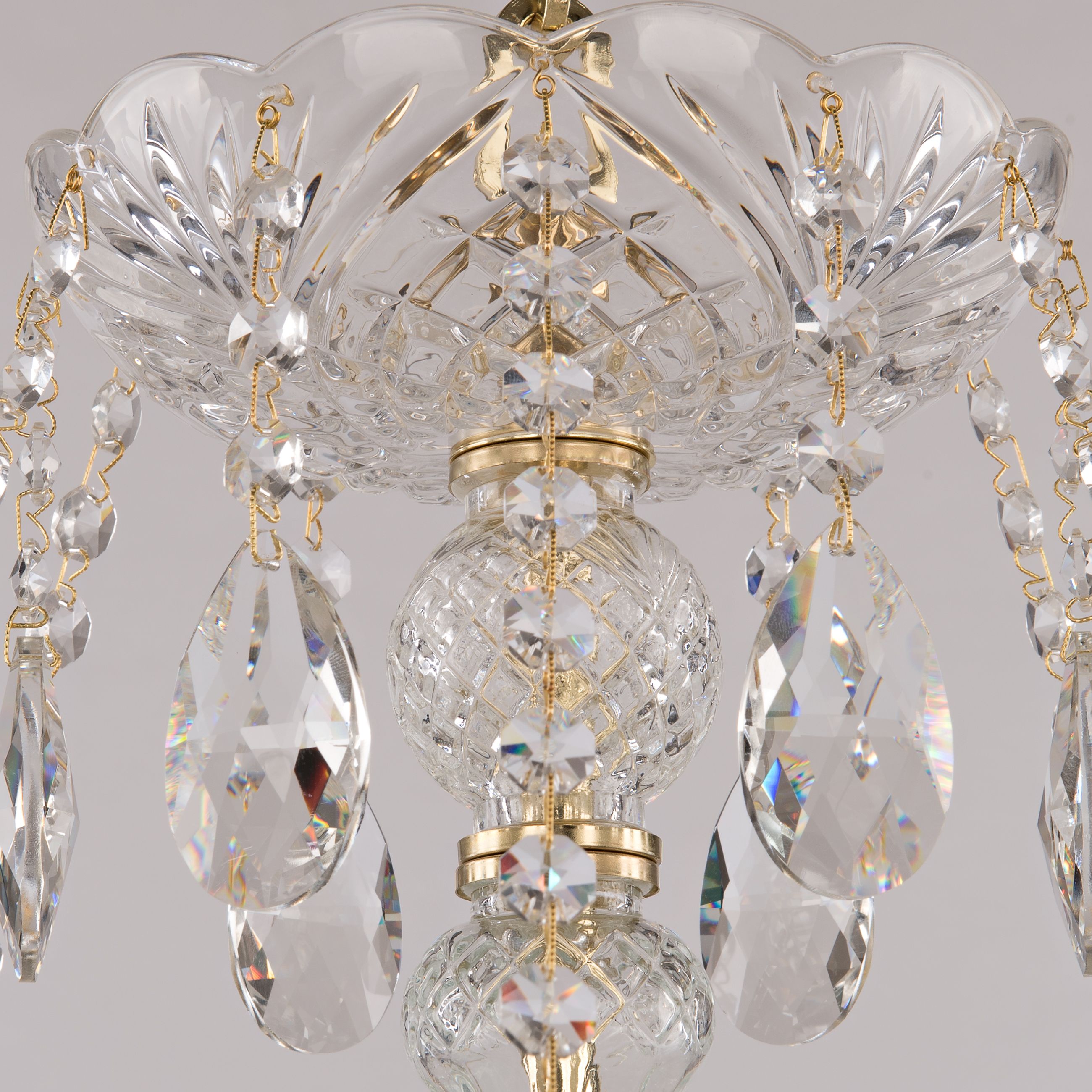 Хрустальная люстра Bohemia Ivele Crystal 101/12+6/360 G_BI