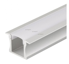 Профиль с экраном ALU-SLIM-H15-F-2000 ANOD+FROST 018243_ARL