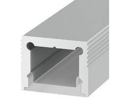 Алюминиевый профиль Design LED LS1613, 2500 мм, анодированный 00-00010363_SW