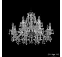 Хрустальная люстра Bohemia Ivele Crystal 1403/8+4/240 Ni_BI