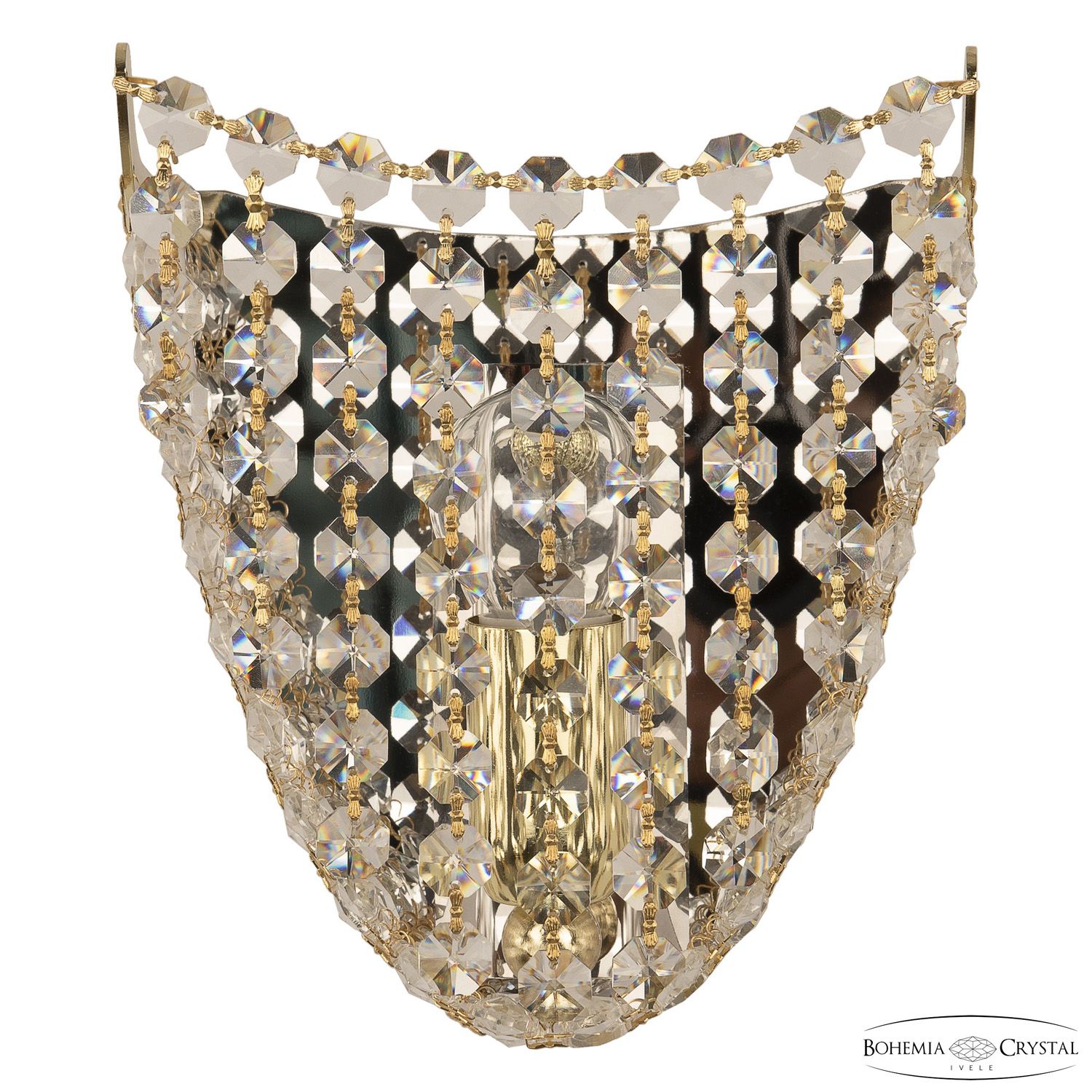 

Бра Bohemia Ivele Crystal 778 778B/16 G, 778B/16 G