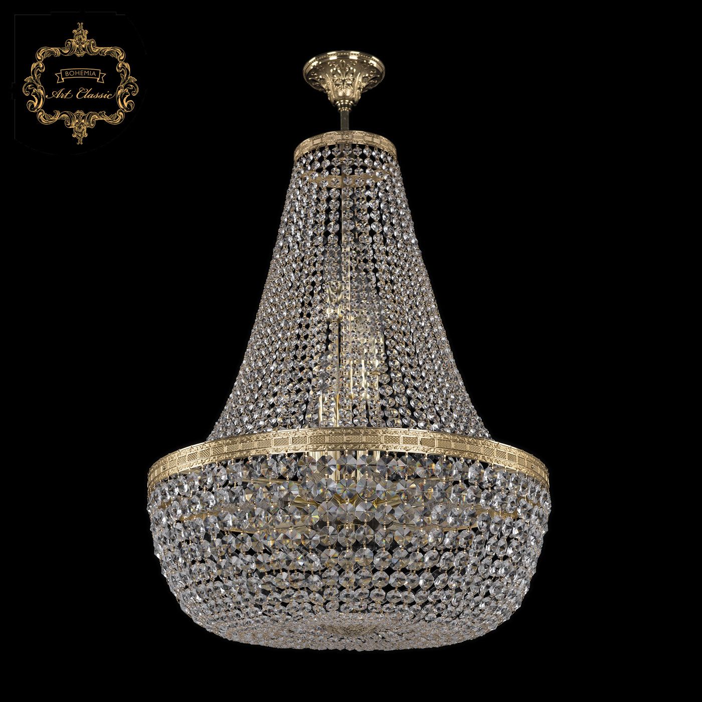 Хрустальная люстра Bohemia Art Classic 21.111.H2.55SP.G_BI