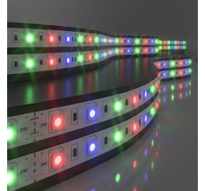 Лента светодиодная 24V 14,4W 60Led 5050 IP20 RGB, 5м a052977_ES