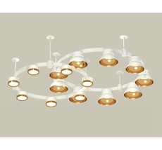 Подвесная люстра Ambrella light Techno Ring с акрилом Traditional DIY XR92211110_AMB