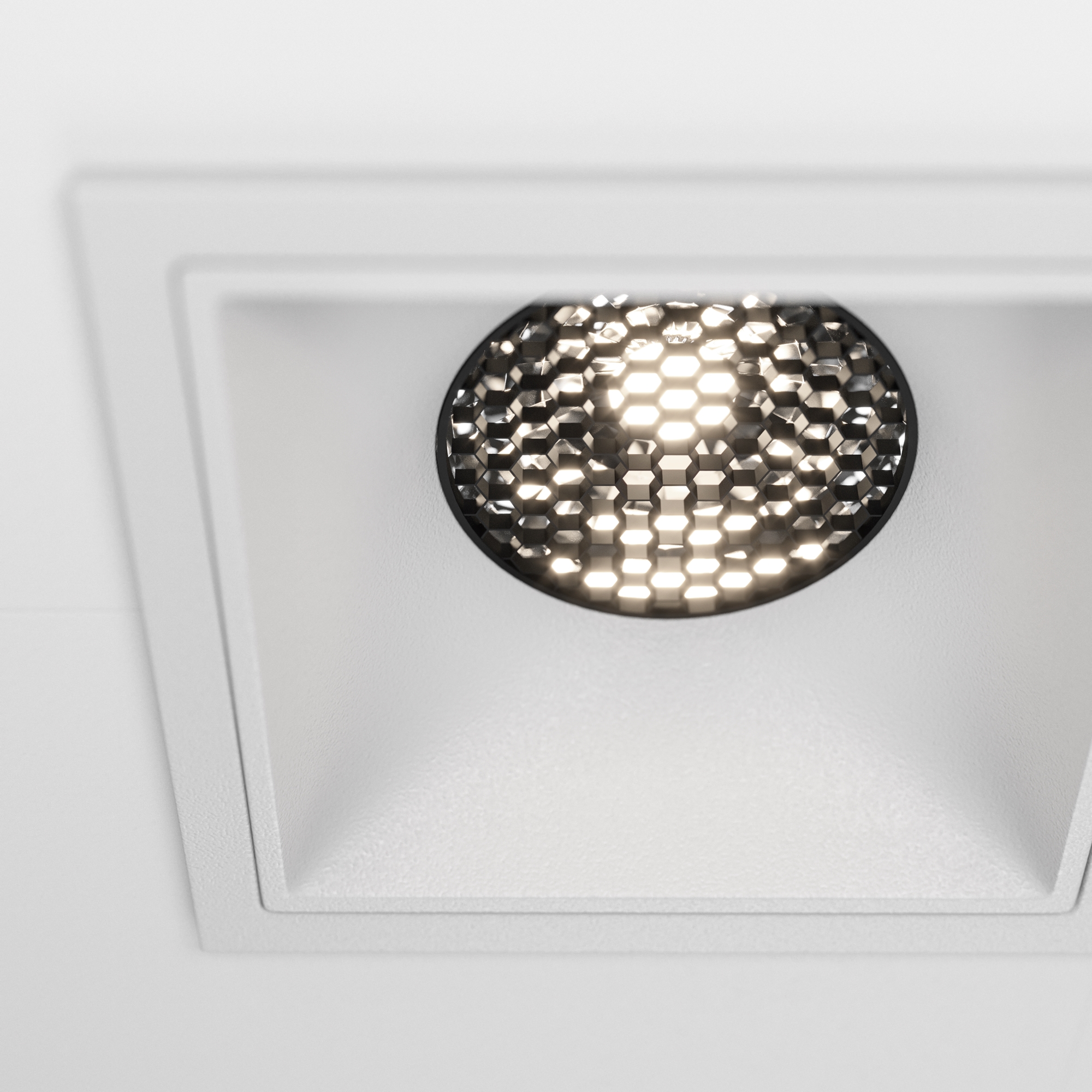 Встраиваемый светильник Maytoni Technical Alfa LED DL043-02-15W4K-D-SQ-W_MY