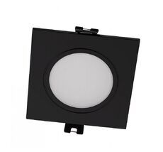 Влагозащищенный встраиваемый светильник Denkirs DK3102-BK