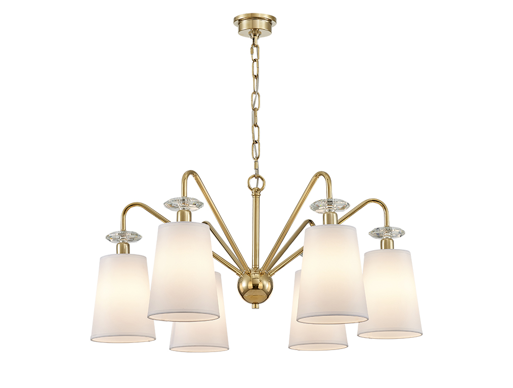 Подвесная люстра Newport LIANA 4626/С gold_NP