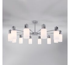 Потолочная люстра Eurosvet со стеклянными плафонами Vegga a057112_EU