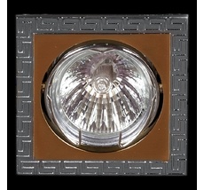 Точечный светильник Sneha 4015/E1 MR16 SG+CR_SN